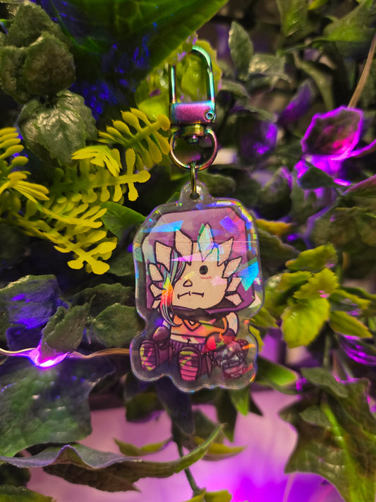 Keychain: Fractured Jinx Doll